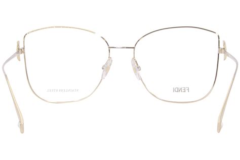 fendi ff 0390 g j5g gold|Fendi Eyeglasses Frame Women's FF.